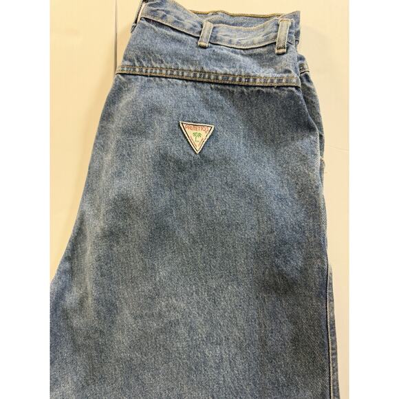 Women’s Vintage Palmettos Blue Denim Mom Jeans Size 31 X30 Measured - Picture 7 of 15